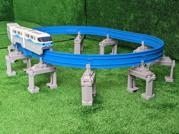 【訳あり】 プラレール ディズニー リゾートライン モノレール 橋脚 ホルダー