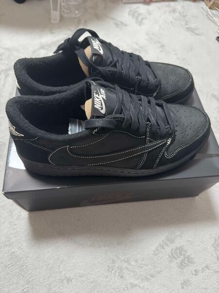 Travis Scott Nike Air Jordan 1 Low OG SP "Black Phantom"