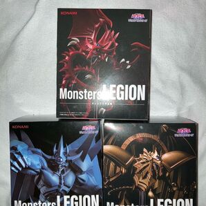 遊戯王デュエルモンスターズ Monsters LEGION オシリスの天空竜 ラーの翼神竜 オベリスクの巨神兵 3種セット