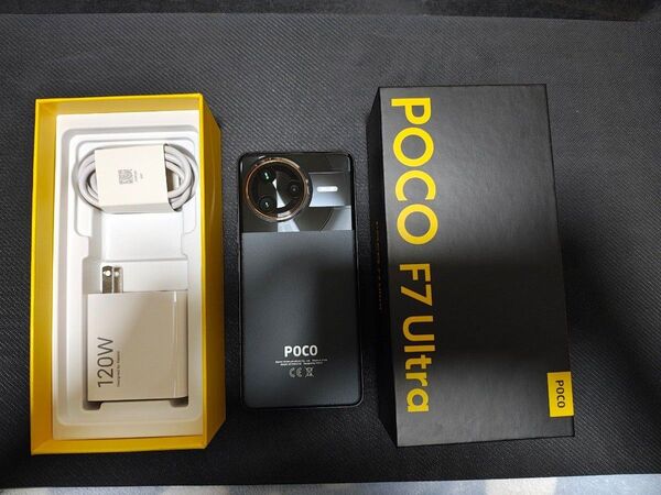 POCO F7 Ultra ブラック 12GB 256GB 国内版