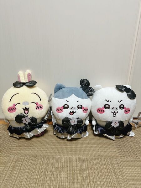 【早い者勝ち!!】超まじかるちいかわ 悪いバージョンだBIGぬいぐるみ 3種セット