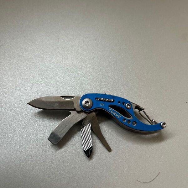 GERBER ガーバー Curve Multi Tool 6 in 1 多機能 マルチツール カーブ キーホルダー ブルー