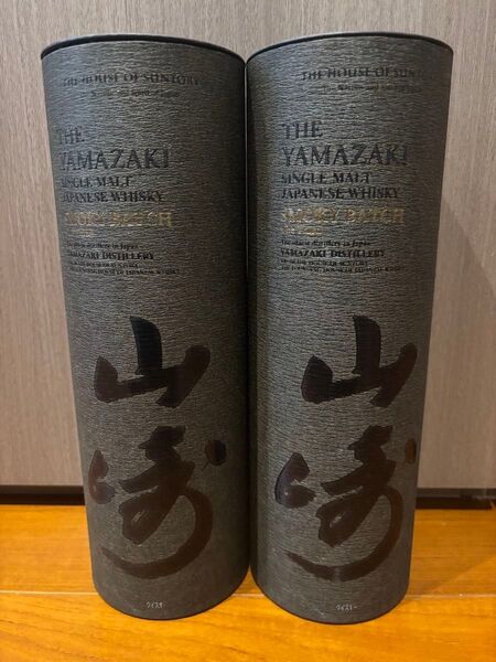 【免税店限定】サントリー SUNTORY 山崎 スモーキーバッチ 3rd SMOKEY BATCH 2本