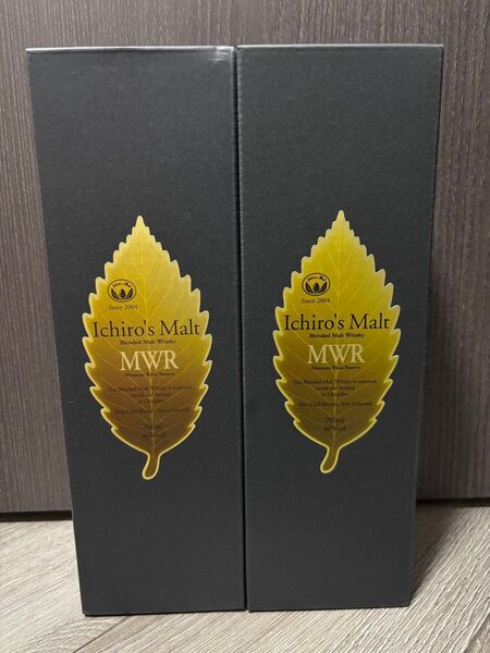イチローズモルト MWR ミズナラウッドリザーブ 2本 ベンチャーウイスキー 秩父蒸留所