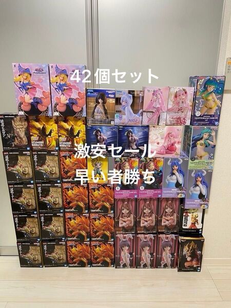 【新品・未開封】ジャンプ系 美少女系 プライズフィギュア 42個セット 55000円相当景品