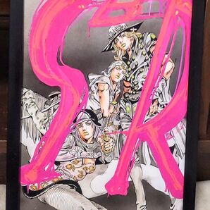 【702B】 ジョジョの奇妙な冒険 7部 SBR ジョニィ・ジャイロ【 額装両面 A4ポスター】