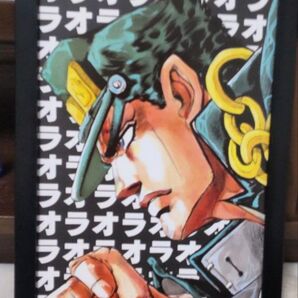 【301】ジョジョの奇妙な冒険 3部 空条承太郎・ジョセフ オラオラ背景 【額装両面 A4ポスター】