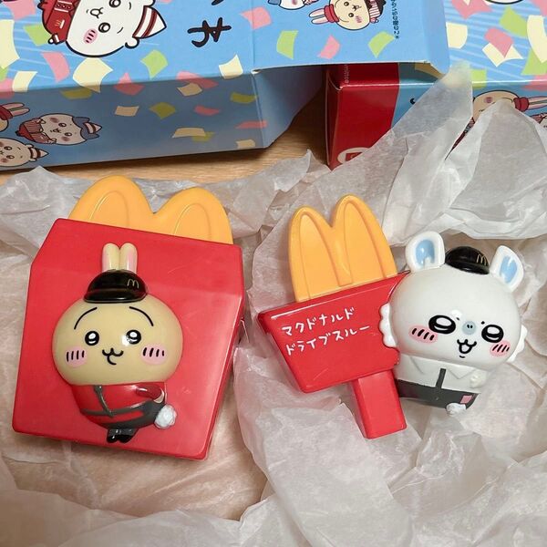 マクドナルド ちいかわ ハッピーセット うさぎ モモンガ