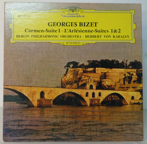 00515S 12LP★カラヤン/KARAJAN/GEORGES BIZET/CARMEN-SUITE 1/L'ARLESIENNE-SUITES 1&2/Grammophon★MG 2294 