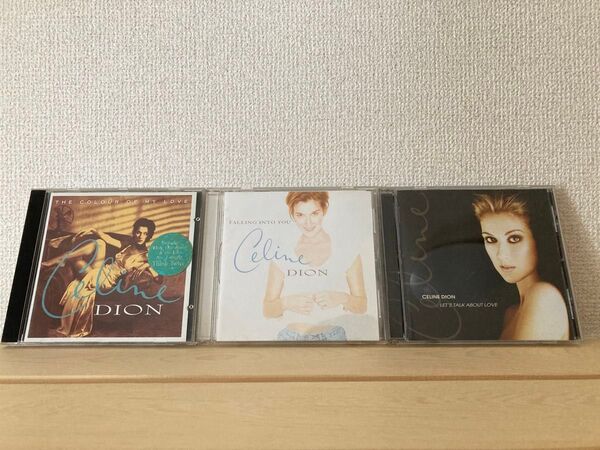 セリーヌ・ディオン CELINE DION アルバムCD 3枚セット The Colour of My Love 他