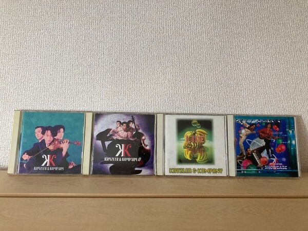 KRYZLER & KOMPANYクライズラー&カンパニー CD4枚セットシャープ♯ ライフLIFE ショーケースSHOWCASE