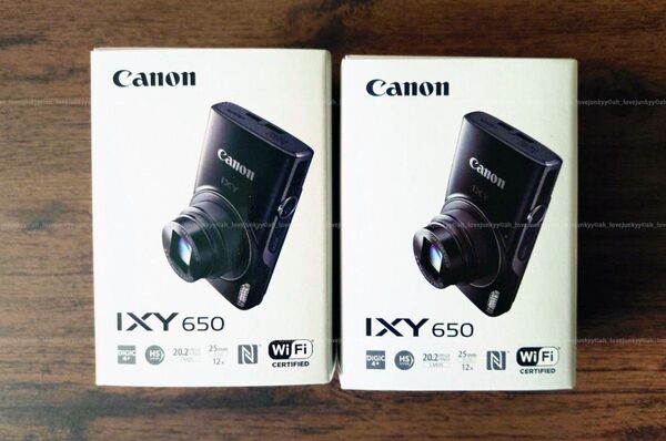 Canon IXY650 シルバー2台