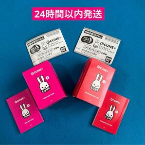 豆ガシャ本 CUNEブック&バッグミニチュアフィギュア 2種セット