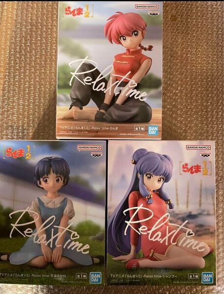 らんま1/2 relax time フィギュア らんま シャンプー 天道あかね