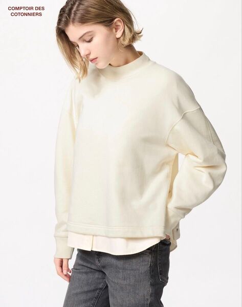 【新品】ユニクロ コントワーデコトニエ コラボ スウェットシャツ M COMPTOIR DES COTONNIERS