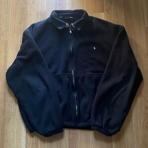 Polo by Ralph Lauren ブルゾン フリース USA製 ブラック 古着 ジャケット
