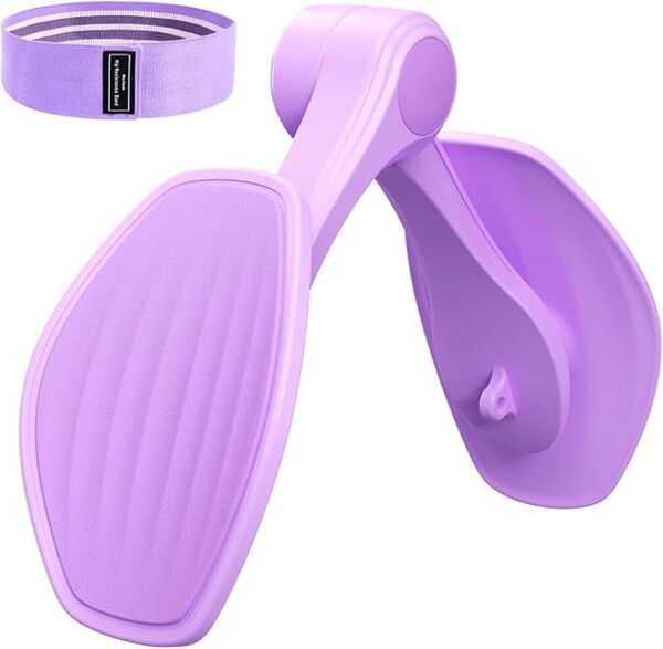 内転筋トレーニング 組み立て不要 360°回転パネル 筋トレ ダイエット器具 骨盤底筋 美尻 産後 もも裏筋トレ 美尻シェイパー