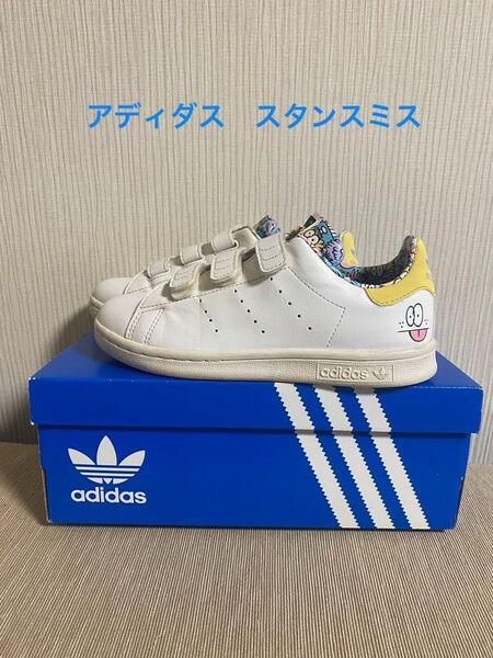 【メチャ可愛い】アディダス x ケビン・ライオンズ コラボスニーカー スタンスミス ベルクロ 20㎝