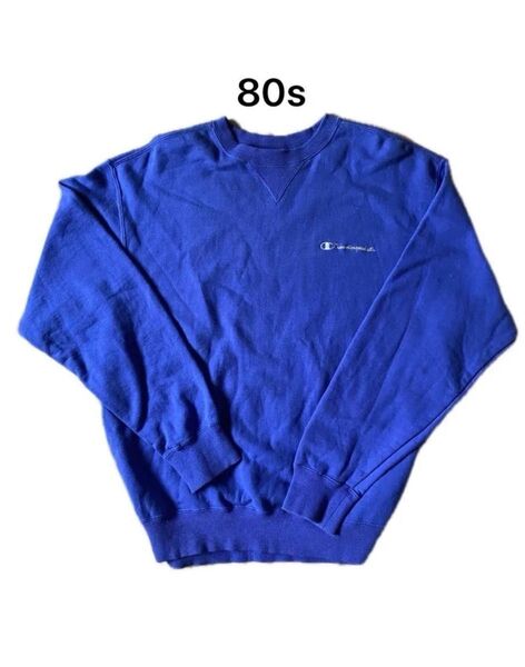 値下げ可能 激レア 80s後期 USA Champion チャンピオン スウェット 前V トレーナー 90s M ヴィンテージ