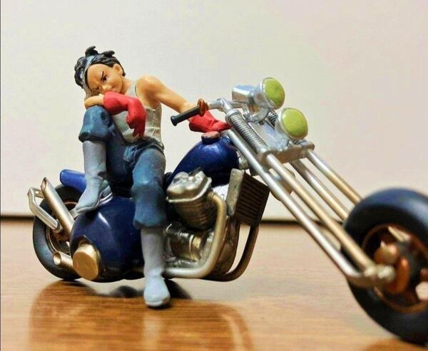 海洋堂 AKIRA アキラ フィギュア【 鉄雄とバイク】完全未使用品☆美品☆大友克洋 金田