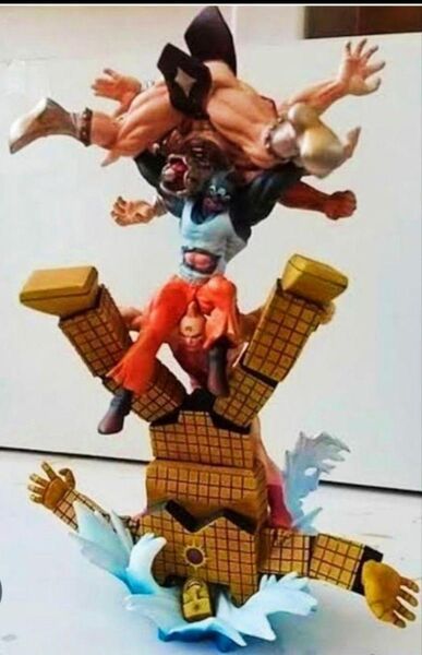 メディコス キン肉マン フィギュア【 マッスルドッキング 】完全未使用品☆美品☆ゆでたまご プリンス・カメハメ キン肉マングレート