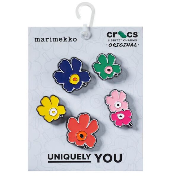 marimekko × crocs ジビッツ 5個セット マリメッコ クロックス 新品 限定