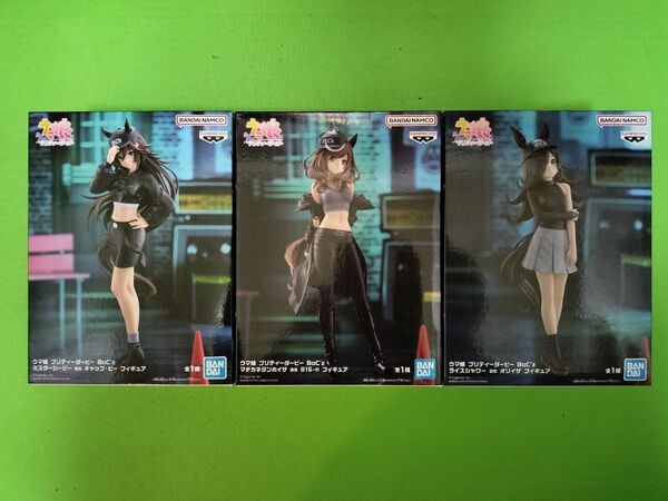 ウマ娘 プリティーダービー BoC'z マチカネタンホイザ & ミスターシービー&ライスシャワー フィギュア 3体セット