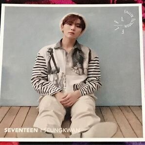SEVENTEEN 舞い落ちる花びら スングァン エントリーカード
