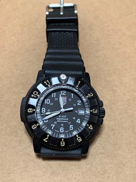 ルミノックス LUMINOX 腕時計 クォーツ SERIES デイト SEIKO F-117 クオーツ ネイビーシールズ