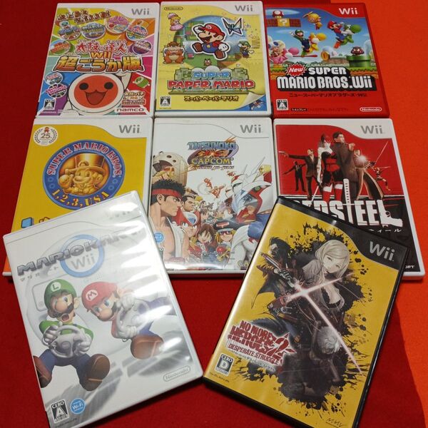 Wii タツノコ vs CAPCOM アルティメットオールスターズなど 4本選択