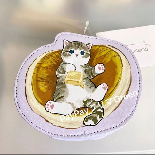 しまむら モフサンド ダイカットコインケース(にゃんこパンケーキ)mofusand
