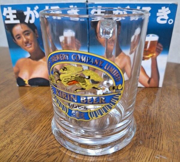 昭和レトロ キリンびん生 オリジナルジョッキ 2個セット 残り2セット 完売間近です。