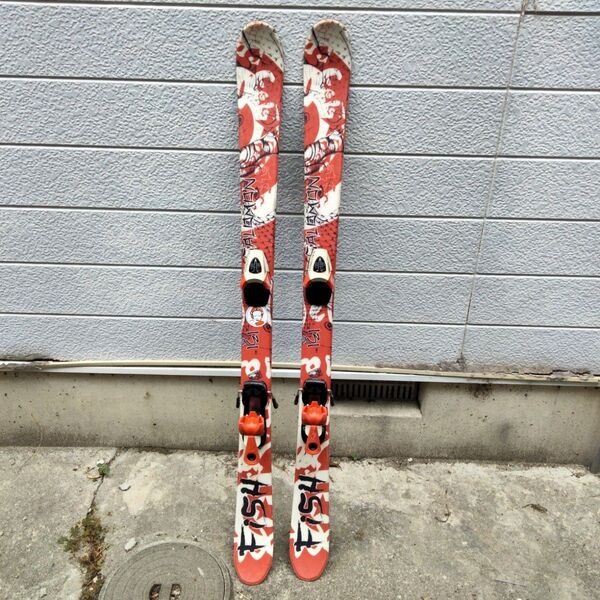 SALOMON FISH 131 ジュニア キッズ フリースキーツインチップ