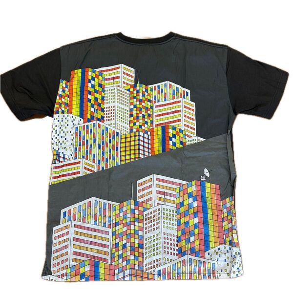 graniph グラニフ ビル群 Tシャツ