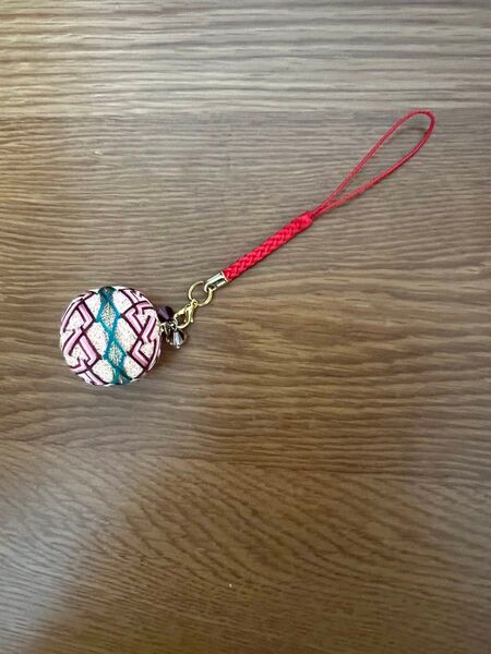 手毬 ストラップ ハンドメイド