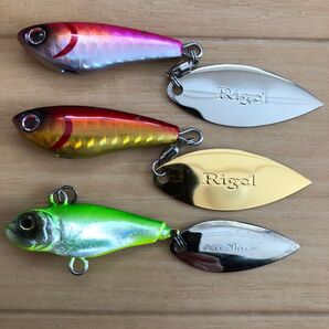 青鬼ルアーズ リゲル Rigel 21g×2個 バレーヒル エアーマーク エアスピン 16g 3個セット スピンテールジグ