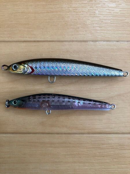 DAIWA ダイワ Over There-S オーバーゼアー 90S 25g Lazy-S レイジー80S 11g 2個セット
