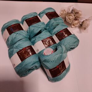 【おか様専用】ハマナカ コットンヤーン 50g×7玉