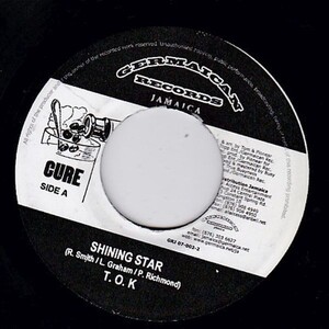 EPレコード　T.O.K / SHINING STAR (CURE)