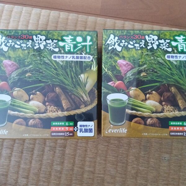 エバーライフ 飲みごたえ野菜青汁 60包