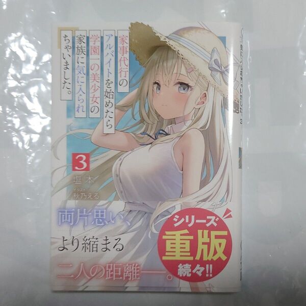 家事代行のアルバイトを始めたら学園一の美少女の家族に気に入られちゃいました。 3 (GA文庫 し-14-03) 塩本/著