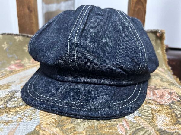 美品 FREEWHEELERS ジャムバスター デニム キャップ キャスケット