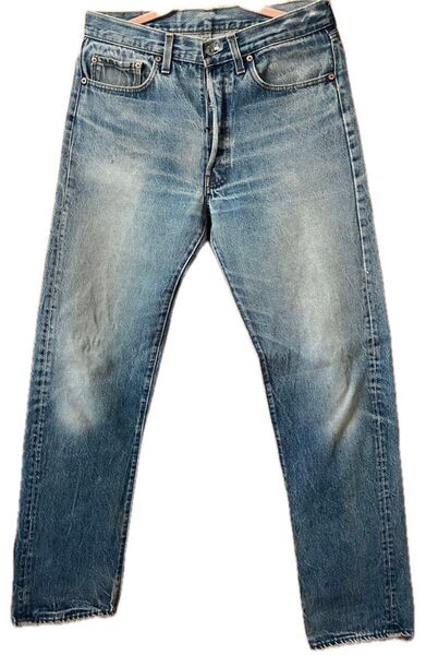 リーバイス Levis 501 デニム ジーンズ ビンテージ 80年代 ハチマル 内股シングル ボタン裏刻印524 W33