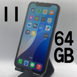 Apple iPhone 11 64GB ブラック SIMフリー SIMロック解除済み au KDDI
