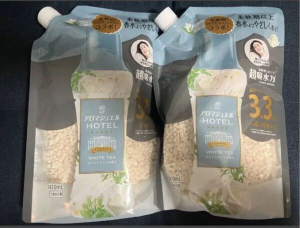 レノア ハピネス アロマジュエル ビーズ ホワイトティー 正味量1410ml 2点