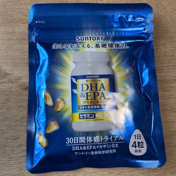 DHA EPA プラスビタミン セサミンEX SUNTORY 1袋