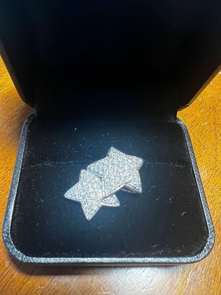 最終価格 PT900 ダイヤモンド ペンダントトップ 星 スター 2.00ct