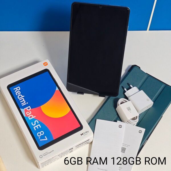 Redmi Pad SE 8.7 6GB RAM 128GB ROM Sky Blue グローバル版 Wi-Fiモデル 新品同様