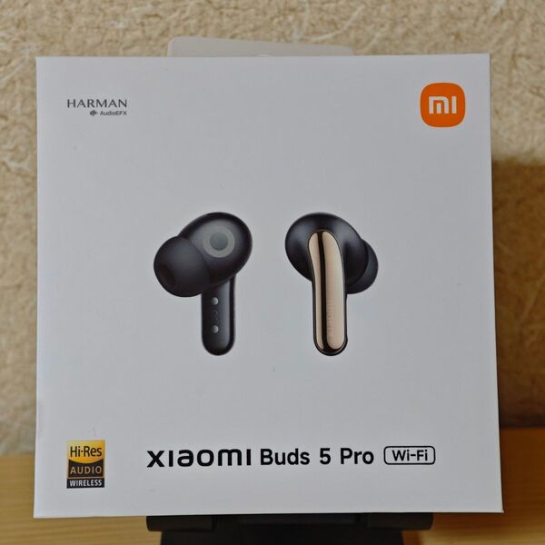 Xiaomi Buds 5 Pro Wi-Fi版 4.2Mbpsロスレスオーディオ ブラック ワイヤレスイヤホン 中古美品