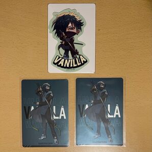 CRチップス CRグミ ステッカー VanilLa